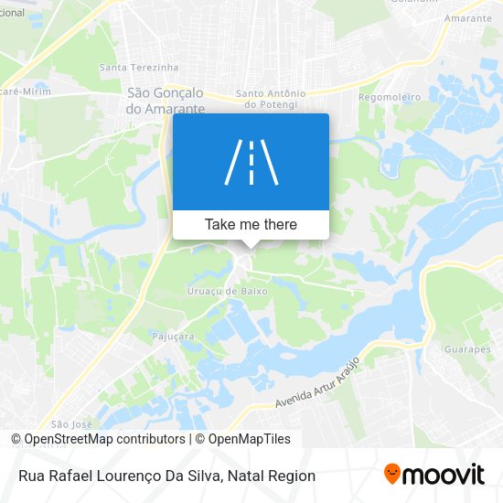 Rua Rafael Lourenço Da Silva map