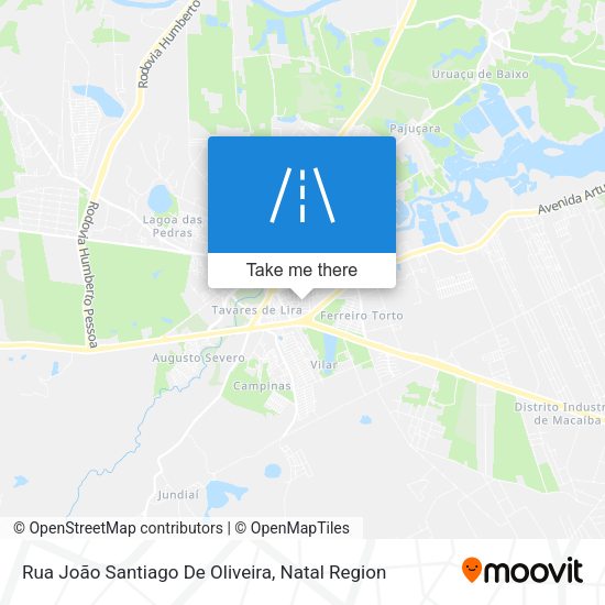 Rua João Santiago De Oliveira map
