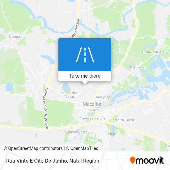 Rua Vinte E Oito De Junho map