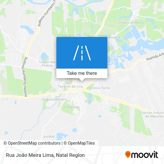Rua João Meira Lima map