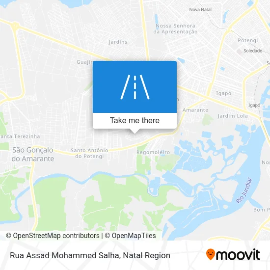 Rua Assad Mohammed Salha map