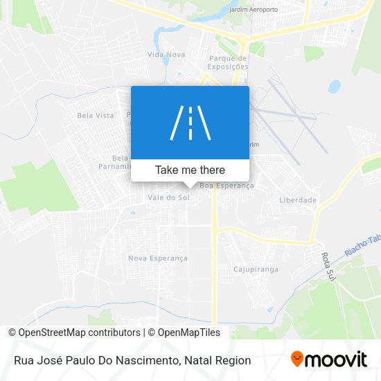 Rua José Paulo Do Nascimento map