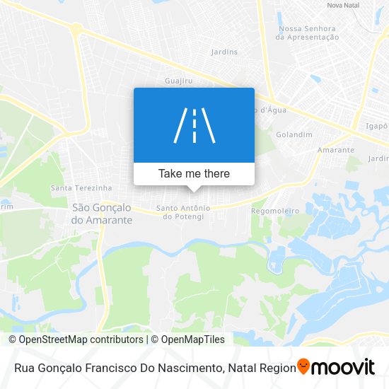 Rua Gonçalo Francisco Do Nascimento map