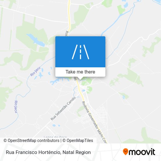 Rua Francisco Hortêncio map