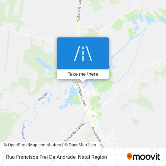 Rua Francisca Frei De Andrade map