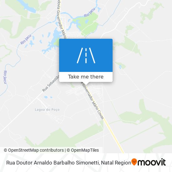 Rua Doutor Arnaldo Barbalho Simonetti map