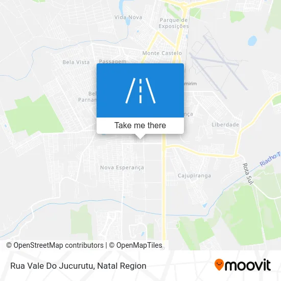 Rua Vale Do Jucurutu map