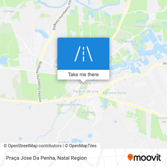 Praça Jose Da Penha map