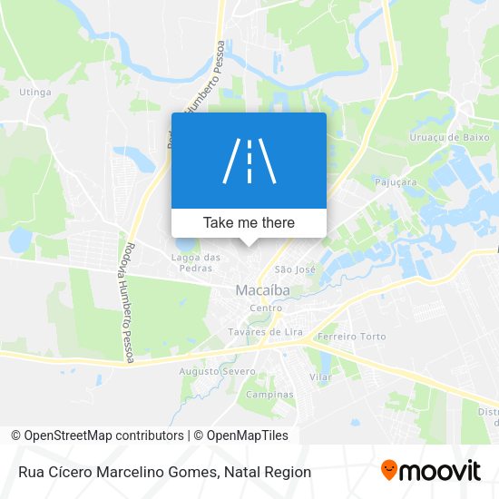 Rua Cícero Marcelino Gomes map