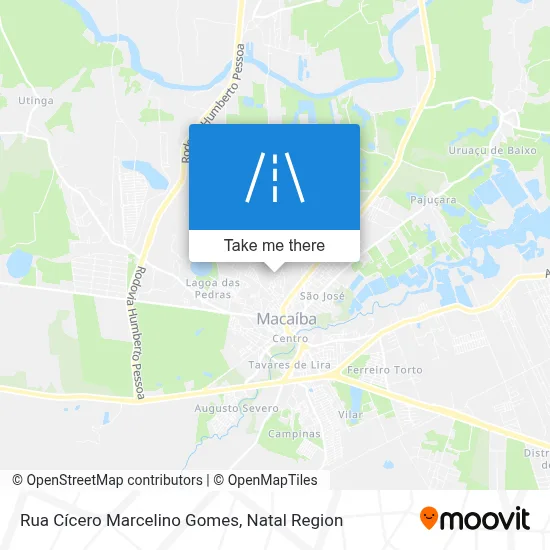 Rua Cícero Marcelino Gomes map