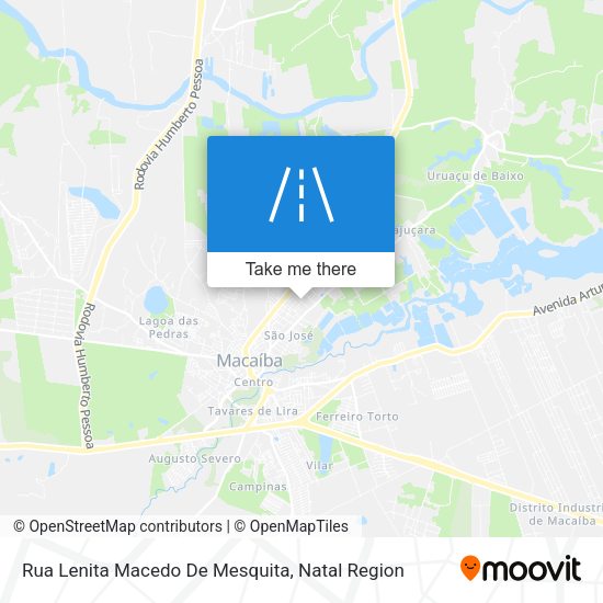 Rua Lenita Macedo De Mesquita map