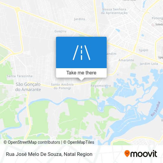 Rua José Melo De Souza map