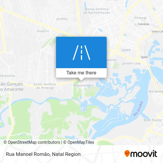Rua Manoel Romão map