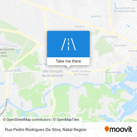 Rua Pedro Rodrigues Da Silva map