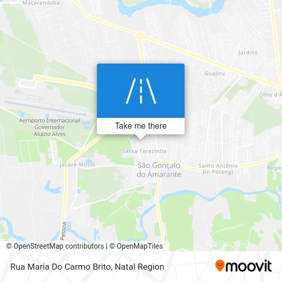 Rua Maria Do Carmo Brito map