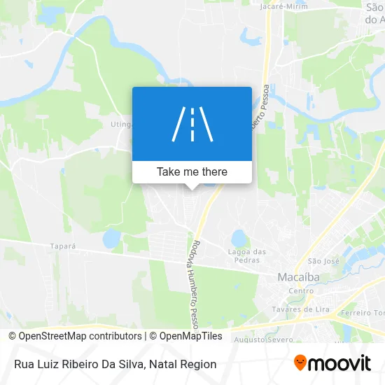 Rua Luiz Ribeiro Da Silva map