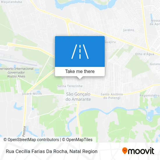 Rua Cecília Farias Da Rocha map