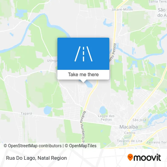 Rua Do Lago map