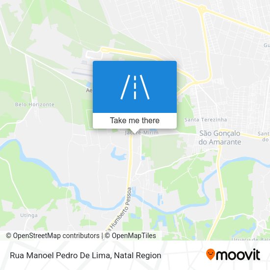 Rua Manoel Pedro De Lima map