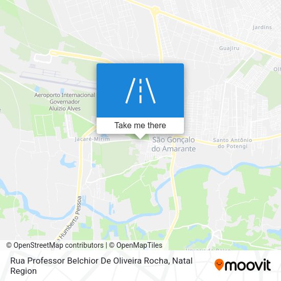 Rua Professor Belchior De Oliveira Rocha map