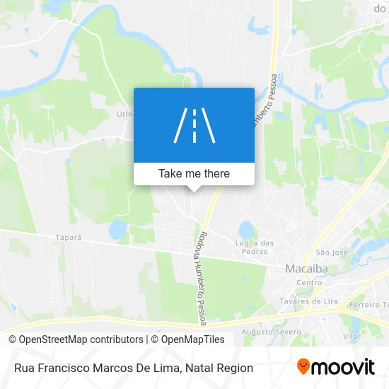 Rua Francisco Marcos De Lima map