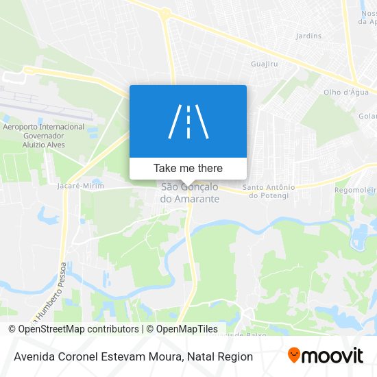 Avenida Coronel Estevam Moura map