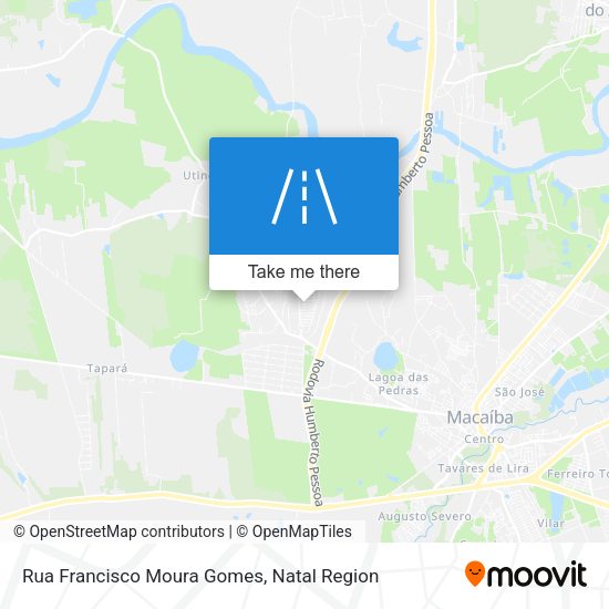 Rua Francisco Moura Gomes map