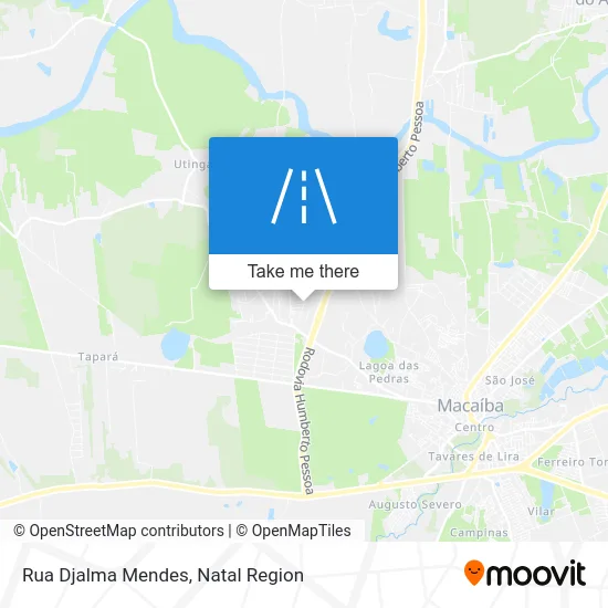 Rua Djalma Mendes map
