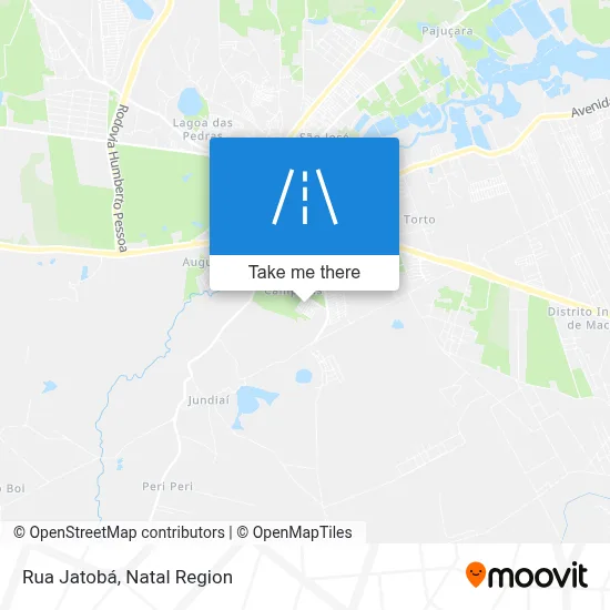 Rua Jatobá map