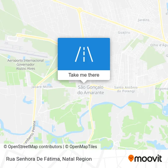 Rua Senhora De Fátima map