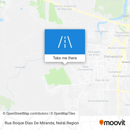 Rua Roque Dias De Miranda map