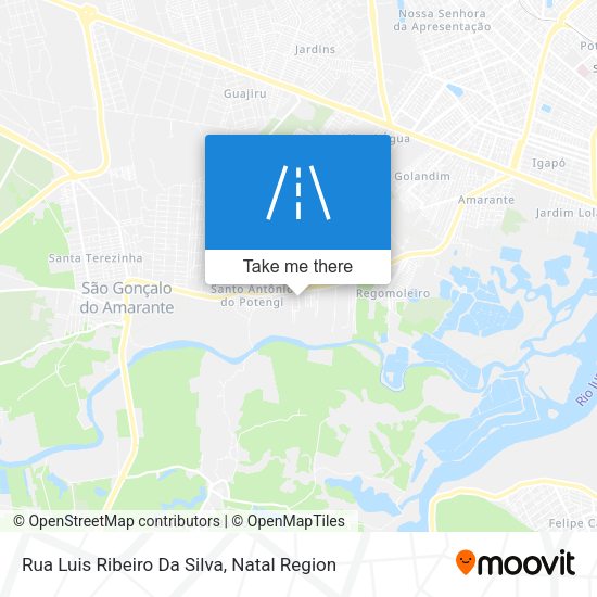 Rua Luis Ribeiro Da Silva map