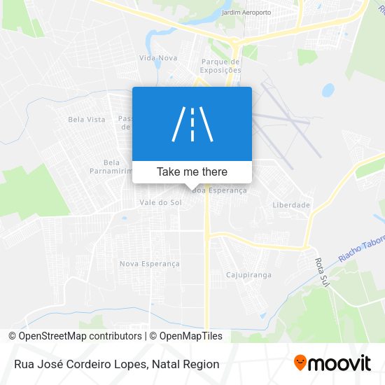 Rua José Cordeiro Lopes map