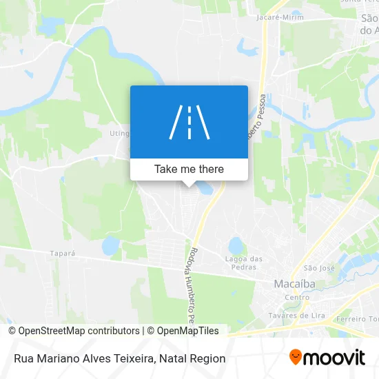 Rua Mariano Alves Teixeira map