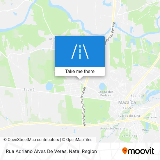 Rua Adriano Alves De Veras map