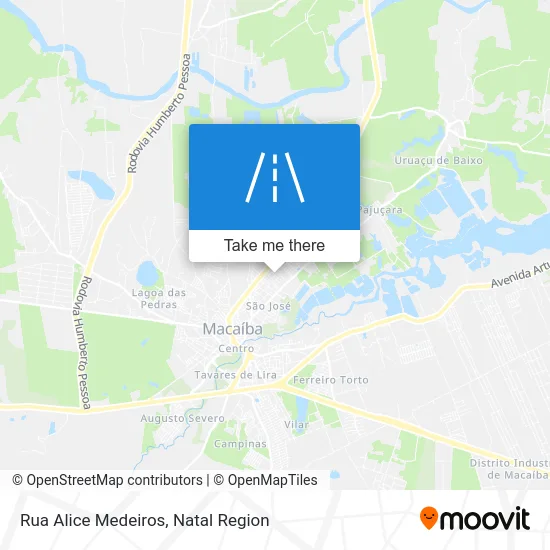 Rua Alice Medeiros map