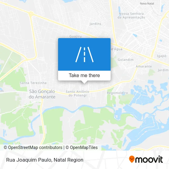 Rua Joaquim Paulo map