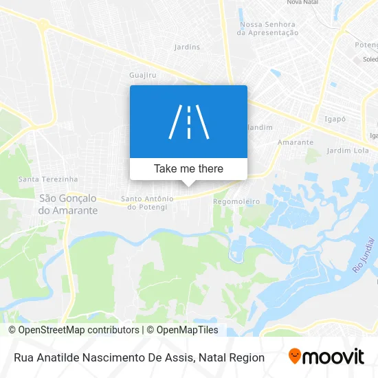 Rua Anatilde Nascimento De Assis map