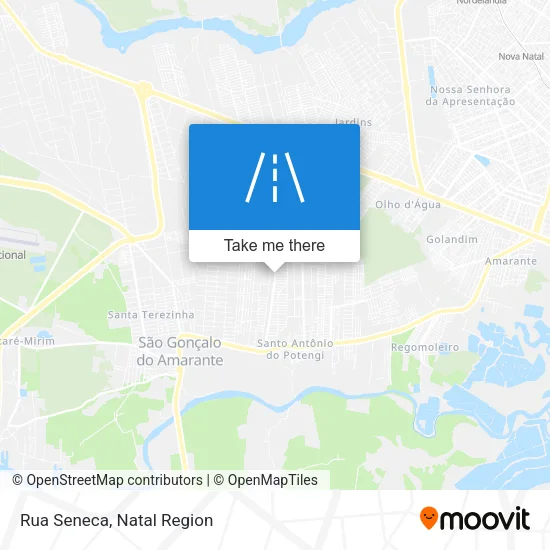 Rua Seneca map