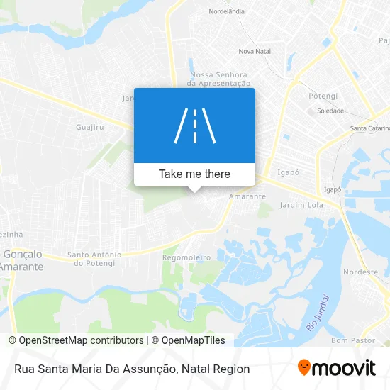 Rua Santa Maria Da Assunção map