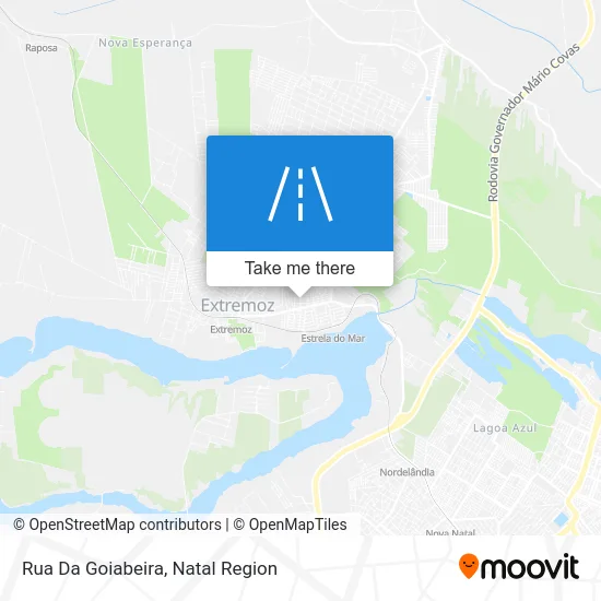 Rua Da Goiabeira map