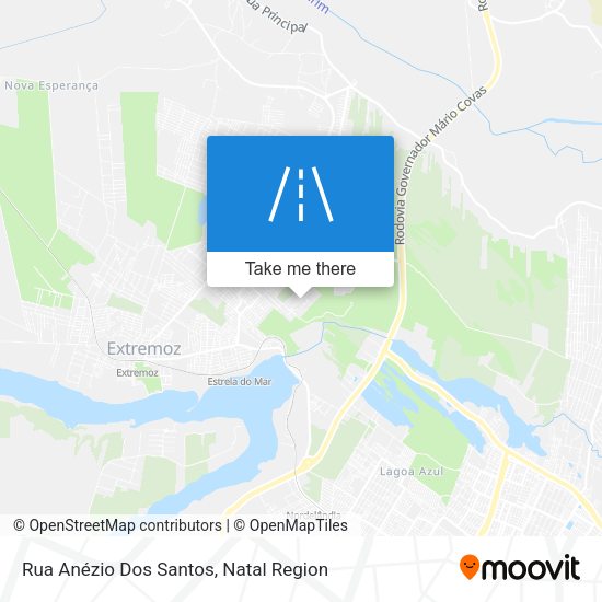 Rua Anézio Dos Santos map