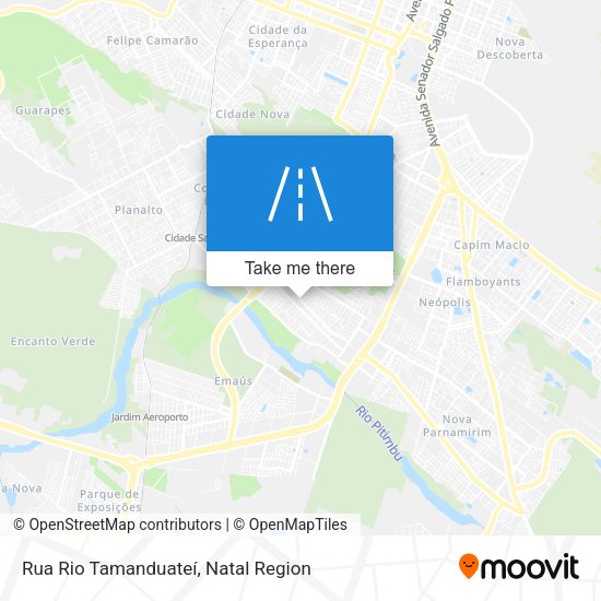 Rua Rio Tamanduateí map