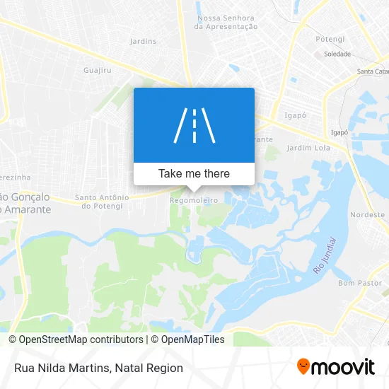 Rua Nilda Martins map