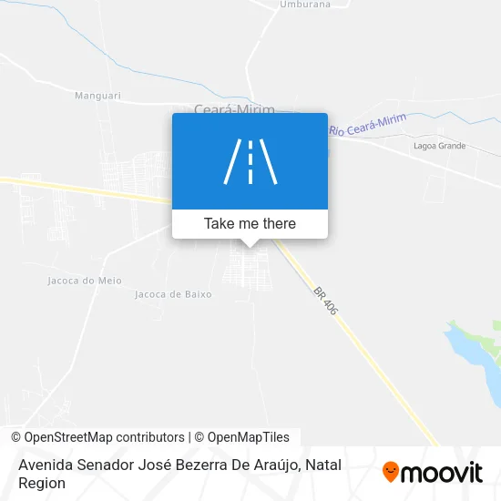 Avenida Senador José Bezerra De Araújo map