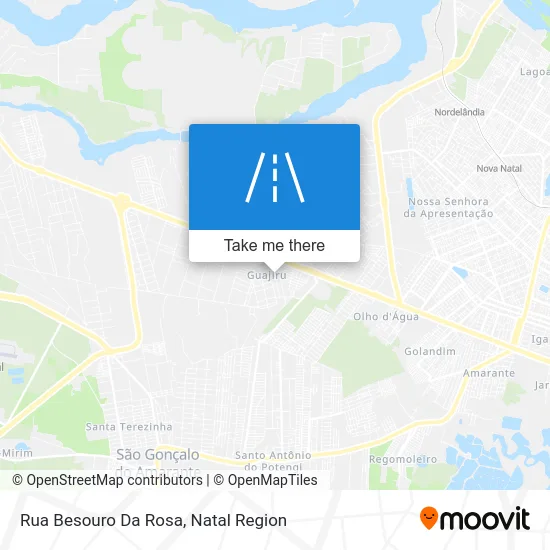 Rua Besouro Da Rosa map
