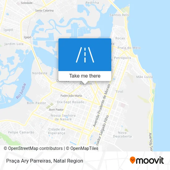Praça Ary Parreiras map