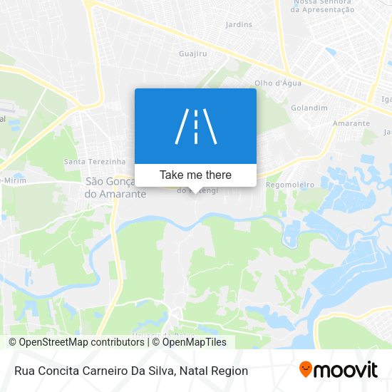 Rua Concita Carneiro Da Silva map
