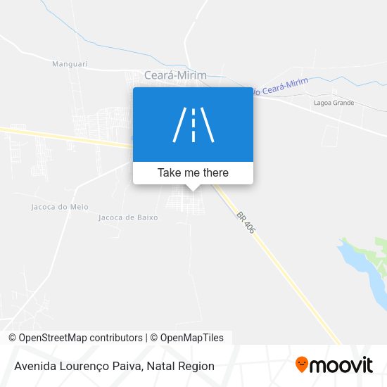 Avenida Lourenço Paiva map