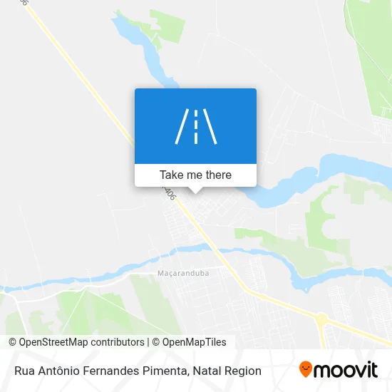 Rua Antônio Fernandes Pimenta map